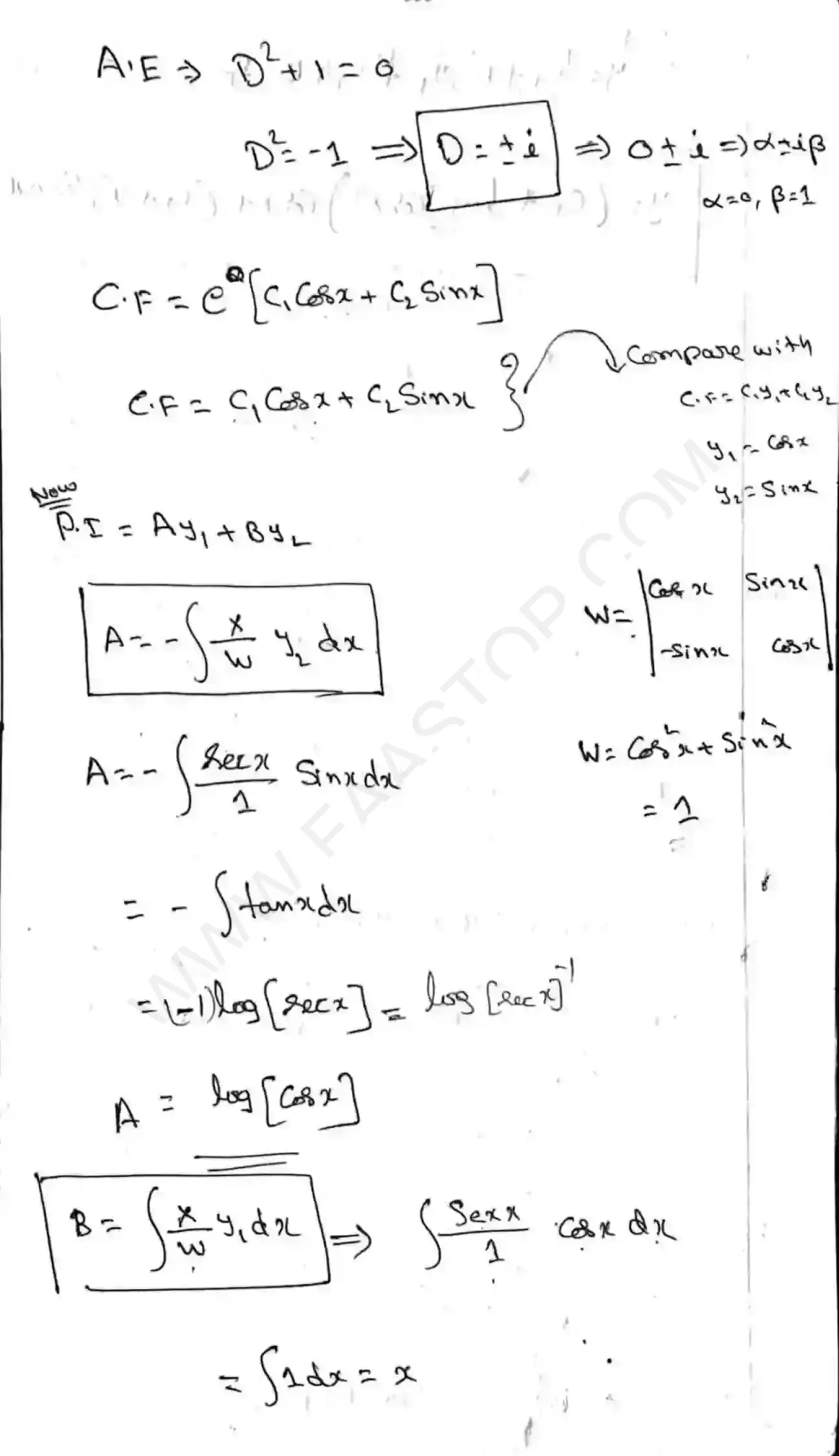 Page 41 of Higher order Differential Equations